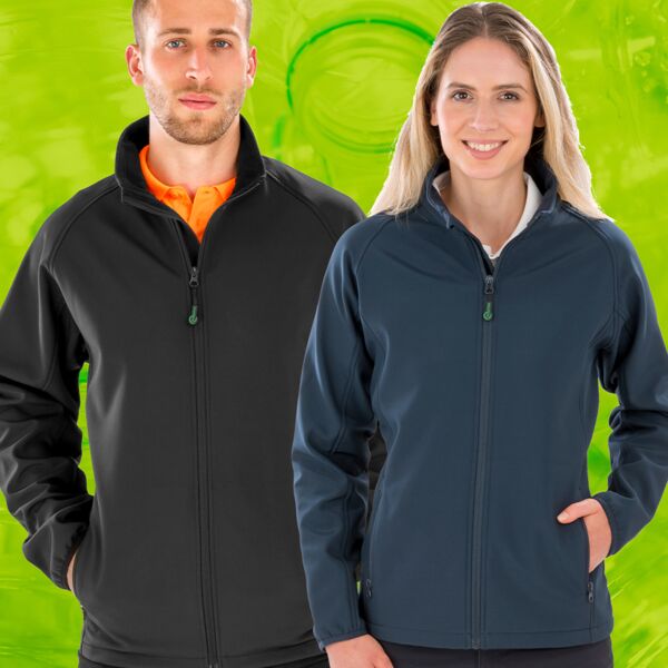 Result Genuine Recycled Ladies Printable Soft Shell Jacket Thumbnail