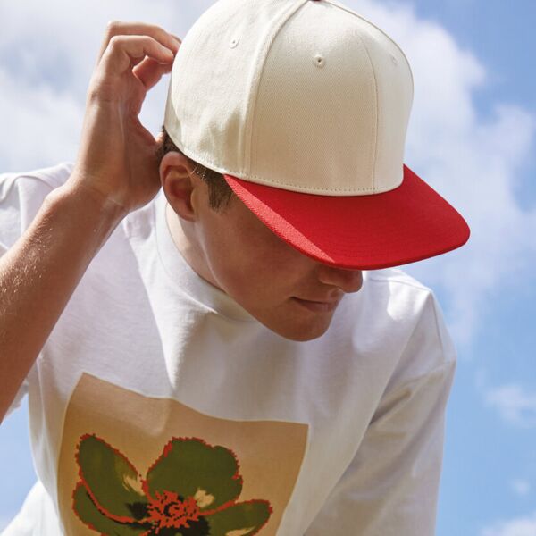 Contrast flat peak 6-panel cap Thumbnail