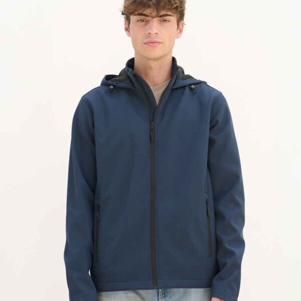 PGL SOL'S Race Hooded Soft Shell Jacket Thumbnail